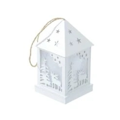 LED Wooden Lantern Christmas Tree Xmas Hanging Decoration -XS-Stock XS5063 1600 2 23855.1543222046.1100.1100