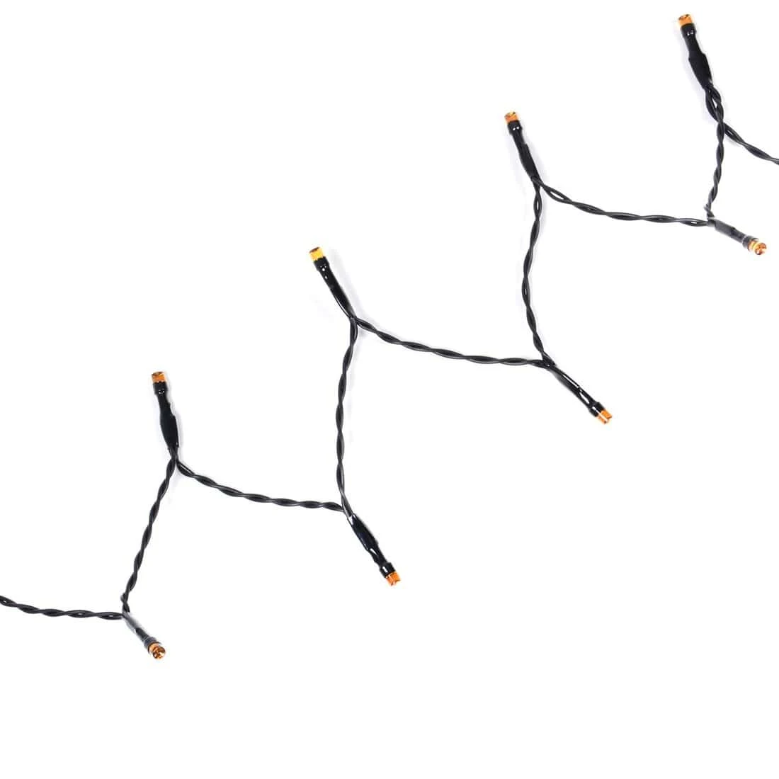 100 LED Orange String Fairy Lights Halloween Decoration 3 100 LED Orange String Fairy Lights Halloween Decoration - Image 3