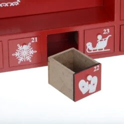 Wooden Red And White Xmas Photo Advent Calendar With Drawers -XS-Stock XS5247 1600 2 15252.1508508656.1100.1100