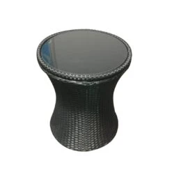 Azuma Drinks Cooler Table Garden Patio Rattan Black Or Grey -XS-Stock XS5414 2 opt 28674.1590145752.1100.1100
