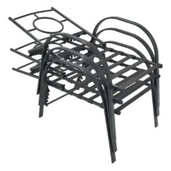 Cadiz 11 Piece Garden Furniture Set Parasol Grey Metal Frame -XS-Stock XS5447 chairStack 1600 opt 52868.1585654325.1100.1100