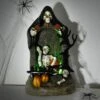 Light Up Halloween Decoration RIP Grim Reaper Skeleton
