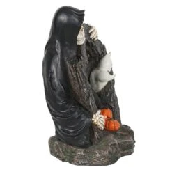 Light Up Halloween Decoration Grim Reaper Skeleton & Ghost -XS-Stock XS5663 1600 2 54624.1526996593.1100.1100