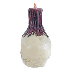 LED Skull Halloween Party Decoration Black Candle Resin 26cm -XS-Stock XS5745 1600 4 15256.1533290935.1100.1100