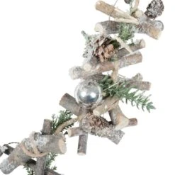 1m Pre-Lit Decorated Wooden Garland Christmas Decoration -XS-Stock XS5773 2 opt 67307.1604319297.1100.1100