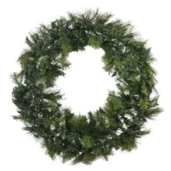 Christmas Wreath Large Pre-Lit 160 Lights Green Pine 1.2m (4ft) -XS-Stock XS5822 1600 2 94515.1540816312.1100.1100