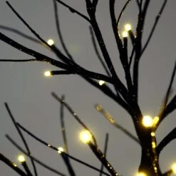 Black Glitter Mini Halloween Twig Tree LED Lights 60cm -XS-Stock XS5826 1600 2 63041.1537973141.1100.1100