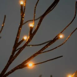 Black Glitter Mini Halloween Twig Tree LED Lights 60cm -XS-Stock XS5827 1600 2 55425.1537973141.1100.1100