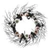 15" Glittery Eyeballs Halloween Wreath Hanging Decoration