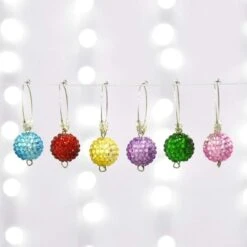 Set Of 6 Novelty Glass Charms Party Wine Cocktails Gin Gift -XS-Stock XS5979 1600 2 opt 96114.1586167515.1100.1100