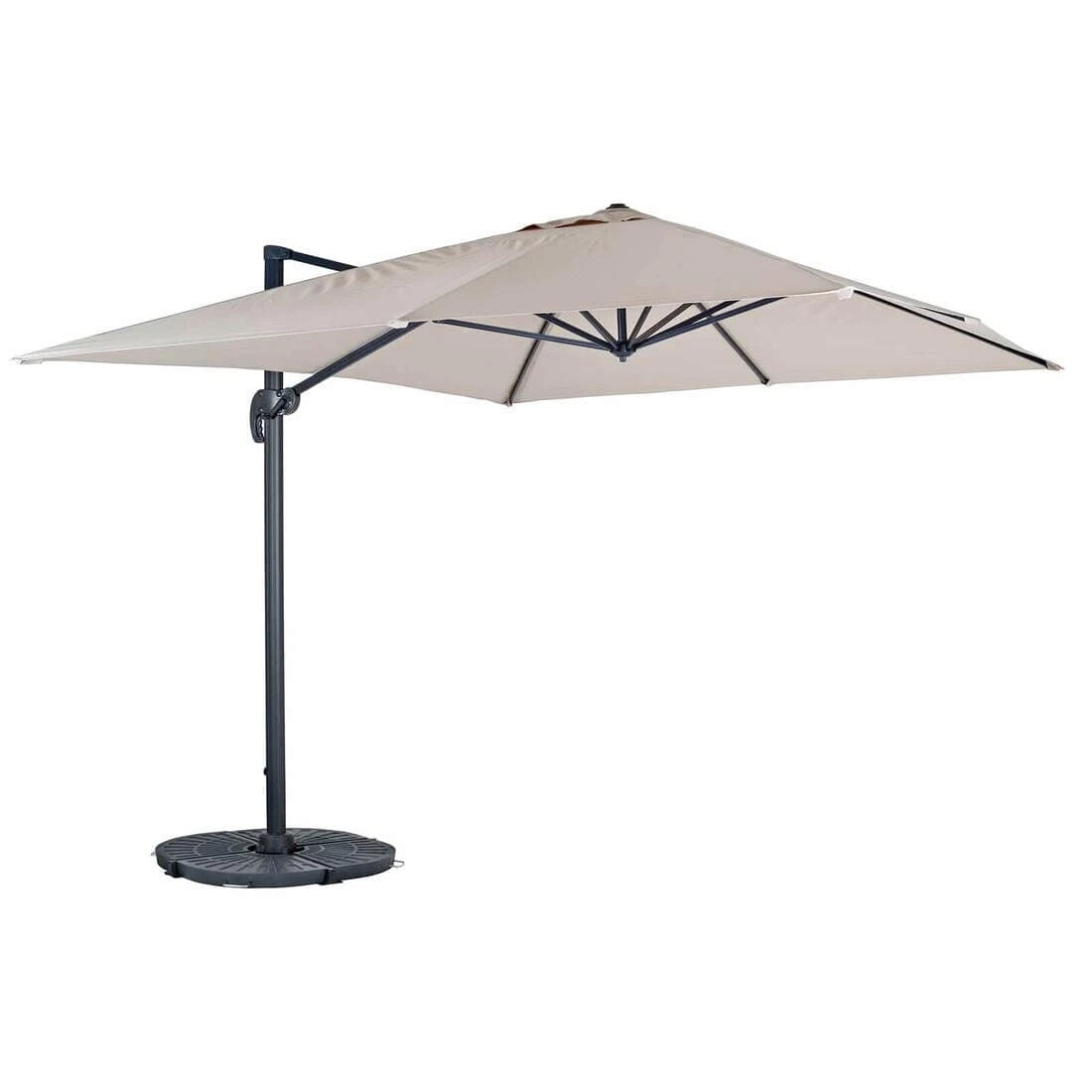 3 X 4m Roma Rectangle Parasol Large Cantilever Garden Shade 3 3 X 4m Roma Rectangle Parasol Large Cantilever Garden Shade - Image 3