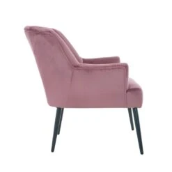 Hodge & Hodge Oyster Shape Armchair With Velvet Style Cover -XS-Stock XS6189 1600 3 98158.1554126147.1100.1100 29357.1597145048.1100.1100