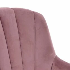 Hodge & Hodge Oyster Shape Armchair With Velvet Style Cover -XS-Stock XS6189 1600 6 opt 82587.1597145188.1100.1100