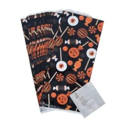 5 X 20pk Halloween Trick Or Treat Cellophane Bags With Ties -XS-Stock XS6353 1600 2 75889.1592479103.1100.1100