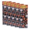 5 X 20pk Halloween Trick Or Treat Cellophane Bags With Ties