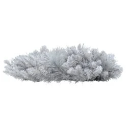 50cm Sparkling Silver Glitter Wreath Christmas Decoration -XS-Stock XS6432 1600 3 24747.1569486461.1100.1100