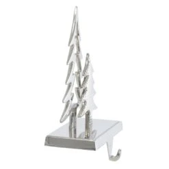 Silver Christmas Stocking Hanger Mantel Shelf Decoration -XS-Stock XS6483 1600 2 28921.1567522924.1100.1100