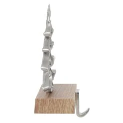Christmas Stocking Hanger Metal Shape With Faux Wood Base -XS-Stock XS6485 1600 2 01483.1567522748.1100.1100