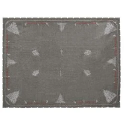 Christmas Tree Embroidered Tablecloths Napkins Fabric Dark Grey -XS-Stock XS6564 top 1600 48513.1571051516.1100.1100