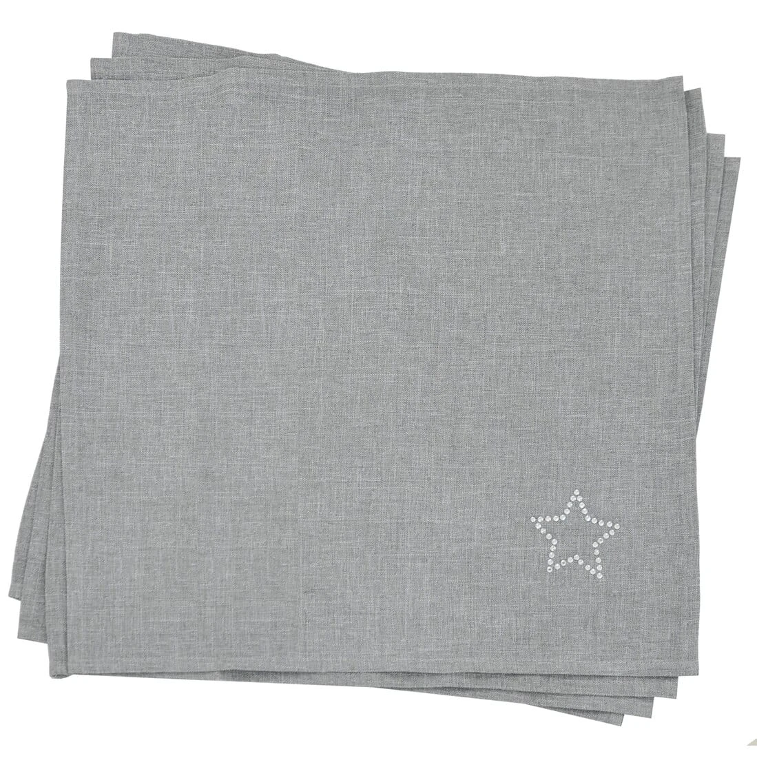 Christmas Reindeer Tablecloths Napkins Diamante Grey Red 7 Christmas Reindeer Tablecloths Napkins Diamante Grey Red - Image 7