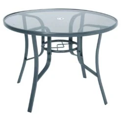 Cadiz 6 Piece Outdoor Dining Set Grey Metal Garden Furniture -XS-Stock XS6615 1600 5 opt 22943.1585653975.1100.1100