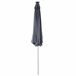 Garden Parasol LED Lights Grey Canopy Patio Umbrella 3m -XS-Stock XS6637 1600 5 opt 22535.1584533170.1100.1100