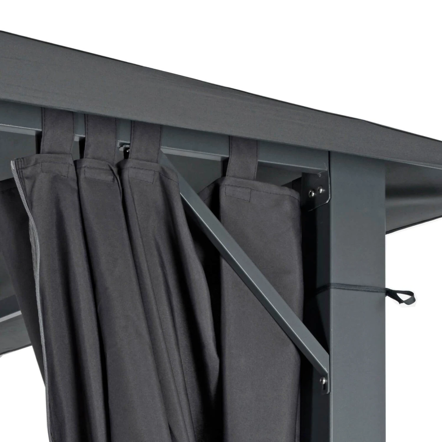 Azuma Gazebo Garden Pavillion Party Tent Curtains Marquee 3m 4 Azuma Gazebo Garden Pavillion Party Tent Curtains Marquee 3m - Image 4