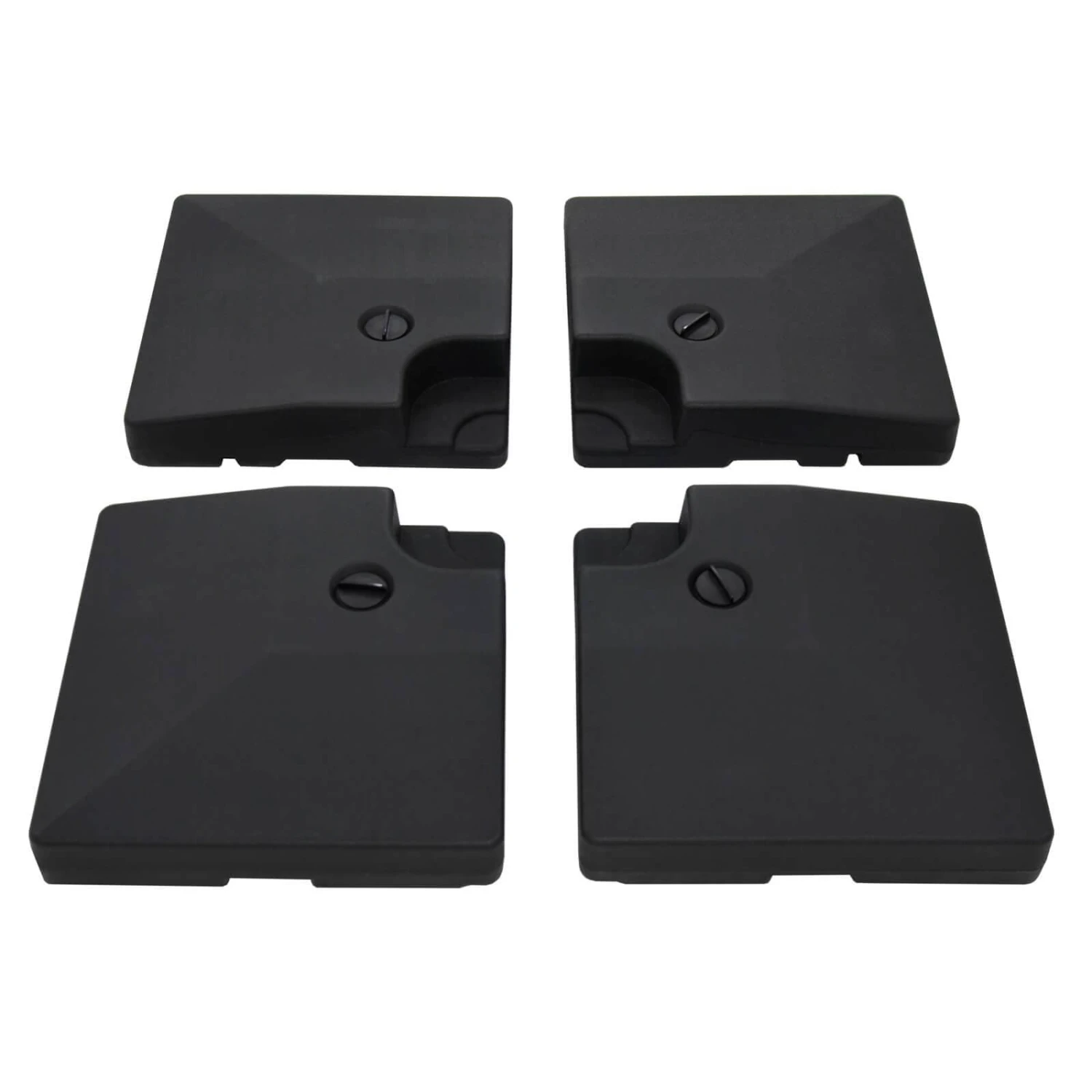 Azuma Parasol Base Set 4 Piece Easy Fill Sand Water Weight 1 Azuma Parasol Base Set 4 Piece Easy Fill Sand Water Weight