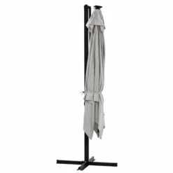 Azuma 3m Square Parasol Solar LED Lights Offset Garden Canopy -XS-Stock XS6954 1600 10