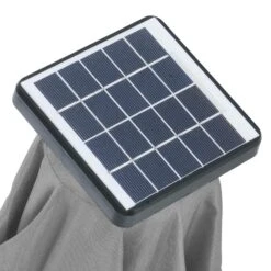 Azuma 3m Square Parasol Solar LED Lights Offset Garden Canopy -XS-Stock XS6954 1600 11