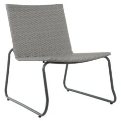 Azuma Como Garden Bistro Set Grey Chairs Table Rattan Weave -XS-Stock XS6958 1600 3
