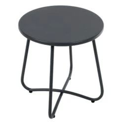 Azuma Como Garden Bistro Set Grey Chairs Table Rattan Weave -XS-Stock XS6958 1600 4