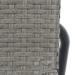 Azuma Como Garden Bistro Set Grey Chairs Table Rattan Weave -XS-Stock XS6958 1600 5