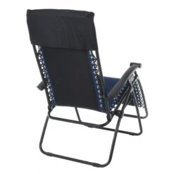 Padded Garden Recliner Relaxer 2 Tone Blue Zero Gravity Chair Garden Seat -XS-Stock XS6959 1600 4