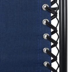 Padded Garden Recliner Relaxer 2 Tone Blue Zero Gravity Chair Garden Seat -XS-Stock XS6959 1600 6