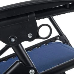 Padded Garden Recliner Relaxer 2 Tone Blue Zero Gravity Chair Garden Seat -XS-Stock XS6959 1600 8