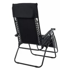 Padded Garden Recliner Relaxer 2 Tone Grey Zero Gravity Chair Garden Seat -XS-Stock XS6960 1600 4