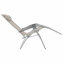 Garden Recliner Chair Taupe Zero Gravity Relaxer Recliner Chair 11 Garden Recliner Chair Taupe Zero Gravity Relaxer Recliner Chair -XS-Stock XS6962 1600 3