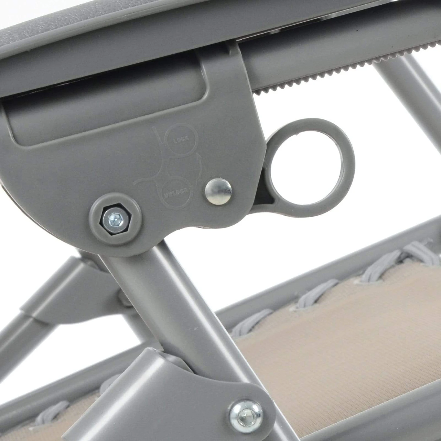 Garden Recliner Chair Taupe Zero Gravity Relaxer Recliner Chair 8 Garden Recliner Chair Taupe Zero Gravity Relaxer Recliner Chair - Image 8