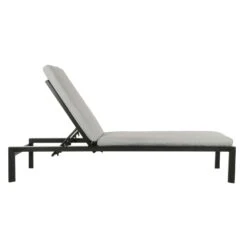 Azuma Grey Sun Lounger Set Garden Recliners Table Aluminium -XS-Stock XS7017 1600 2 opt