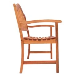 Azuma Wooden Bench 2 Seat Garden Hardwood Furniture -XS-Stock XS7094 1600 2