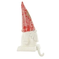 Novelty Gonk Christmas Stocking Hanger Santa Gnome Glitter -XS-Stock XS7168 2 opt