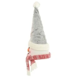 Novelty Christmas Tree Topper Santa Snowman Fabric Cone Hat 48cm -XS-Stock XS7238 2 opt