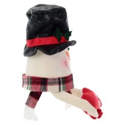 Novelty Christmas Tree Hugger Topper Bendy Arms Elf Santa Snowman -XS-Stock XS7239 2 opt