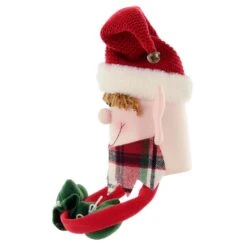 Novelty Christmas Tree Hugger Topper Bendy Arms Elf Santa Snowman -XS-Stock XS7240 2 opt