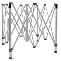 Azuma Ultimate Gazebo Pop Up Garden Marquee Sports Shelter Grey 3m -XS-Stock XS7351 9 opt