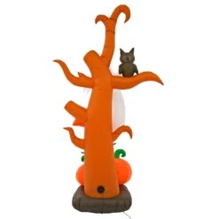 8ft LED Inflatable Tree Ghost Pumpkin Halloween Party Decoration -XS-Stock XS7368 4 opt