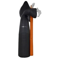 12ft Light Up Inflatable Halloween Arch Grim Reaper Decoration -XS-Stock XS7376 2 opt