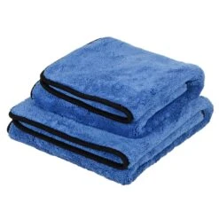 Micro-Pro Car Drying Towel Blue Microfibre Absorbent -XS-Stock XS7381 82 opt