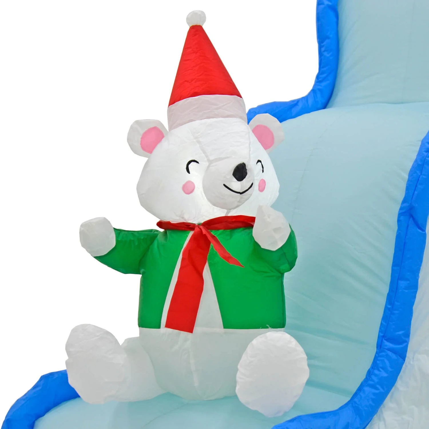 9ft Inflatable Light Up Polar Bear Slide Tree Christmas Decoration 5 9ft Inflatable Light Up Polar Bear Slide Tree Christmas Decoration - Image 5